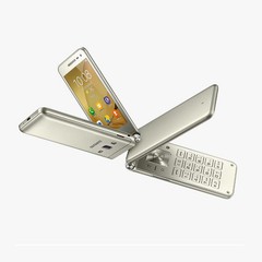 Samsung Galaxy Folder 2 G1600 Unlocked Flip SmartPhone Dual Sim 2GB 16GB ROM US