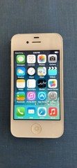 Vintage Apple iPhone 4 (Verizon/CDMA) Working– iOS 7.1.2 –White