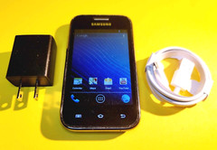 UNLOCKED SAMSUNG GALAXY SGH-S730m CELL PHONE ANDROID BELL ROGERS TELUS FIDO +++
