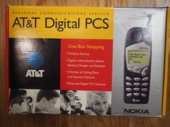 Nokia 5165 AT&T Digital PCS Cell Phone For Collectors