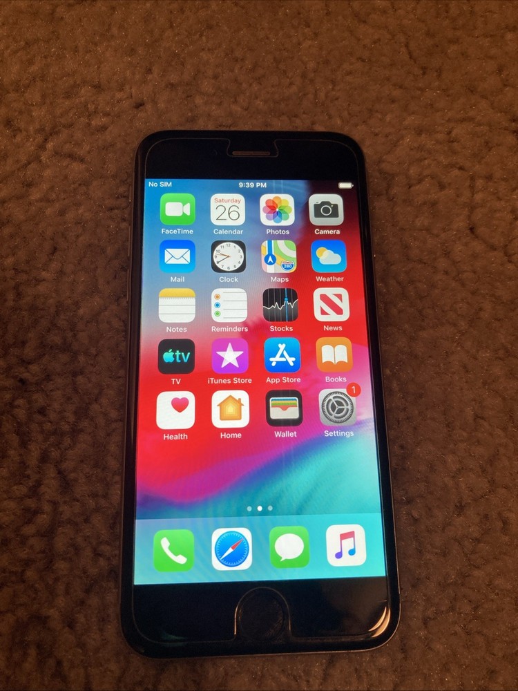 Apple iPhone 6 – 64 GB – Space Gray (AT&T)- 2 Lines In Pixels