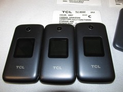 LOT OF 3 X TCL Flip Pro 4G LTE Basic Flip VERIZON Unlocked GRAY (4056V)