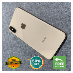 Apple iPhone XS 5.8in Unlocked Att Tmobile Verizon Silver-64GB 256GB- Smartphon