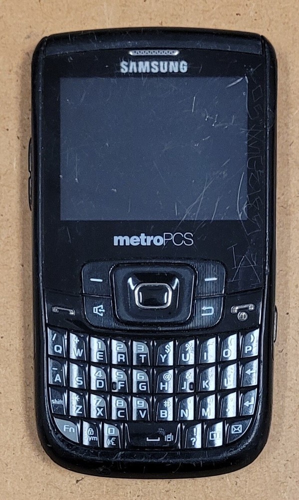 Samsung Freeform 2 II SCH-R360 – Black ( MetroPCS ) Very Rare CDMA Cell Phone