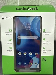 Motorola Moto G – 32GB – Deep Indigo (Cricket Wireless) 6.5″ HD 5MP NIB
