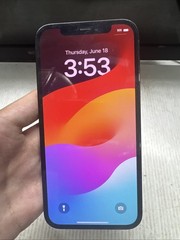 IPhone 12 Pro 128gb AT&T Blue Battery 79% Acceptable