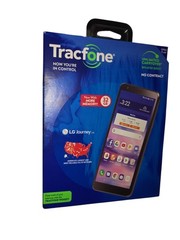 TracFone LG Journey 4G LTE Prepaid Smartphone (Locked) Black 32GB SIM – UNUSED