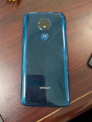Moto G7 Power 32GB Verizon Android 4G LTE Smartphone Blue XT1955-6 CrackedScreen