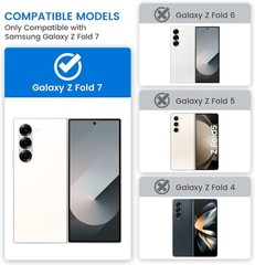 Samsung Galaxy Z Fold 7 Case with Stand Heavy Duty Cover