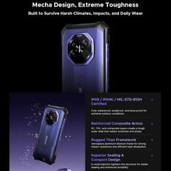 DOOGEE S300 Plus Thermal Version 5G Phone IP68 Android16 48GB+1TB 11000mAh 200MP