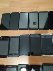 Lot of 40 Mixed Brand LG /hTC/BLU/SKY and other For parts