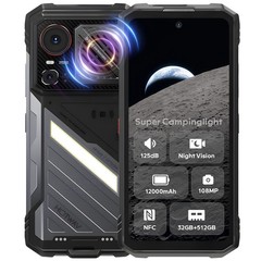 HOTWAV Hyper 8 Pro 5G Rugged Smartphone 12000mAh 32GB+512GB 108MP 6.8″ NFC 120Hz