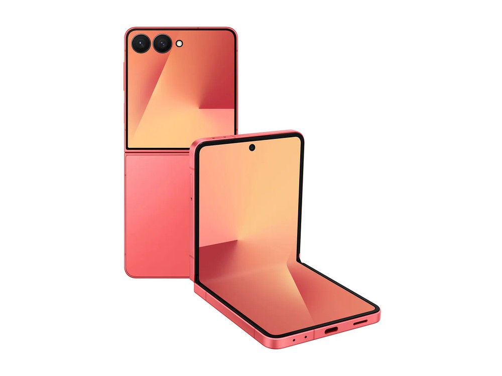 Samsung Galaxy Z Flip7 SM-F766U Unlocked 512GB Coralred Good