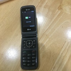 LG A340 – Gray / Black ( AT&T / GSM ) Cellular Flip Phone