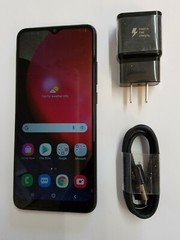 MetroPCS Samsung Galaxy A02s SM-A025U Black GSM Android Metro Touch Cell Phone