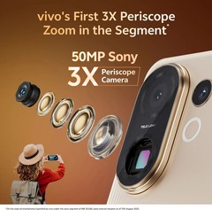 vivo T4 Pro 5G (Gold 256 GB 8 GB) Snapdragon 7 Gen 4 Processor Global Version