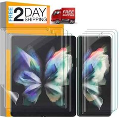 For Samsung Galaxy Z Fold 3 5G Screen Protector Anti-Scratch Bubble-Free 3 Sets