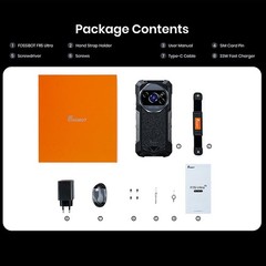 5G 4G FOSSiBOT F115 Ultra Thermal Imaging AI Rugged Phone Android 16 Rangefinder