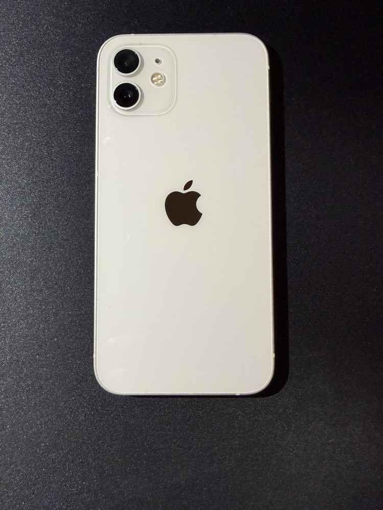 Apple iPhone 12 128GB White T-Mobile Lightning Bar Smartphone Mobile Phone