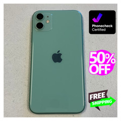 Apple iPhone 11 64GB/128GB Unlocked – Black, Yellow, Green (AT&T, T-Mobile)