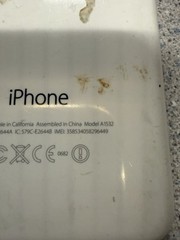 For Parts Powers On, Apple iPhone 5c A1532 White