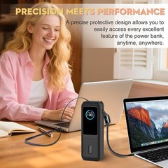 Anker Laptop Power Bank (25,000mAh/165W) Soft Silicone Case with Shockproof Prot