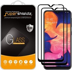 2PCS Tempered Glass Screen Protector for Samsung Galaxy A10E Full Screen Coverag