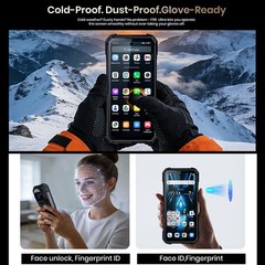 5G 4G FOSSiBOT F115 Ultra Thermal Imaging AI Rugged Phone Android 16 Rangefinder