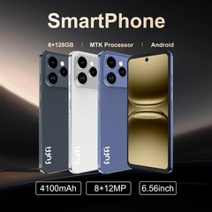 Global Version M17 Pro Smartphone Android 12 6.56 inch Screen,8+256GB 8+12MP Mob