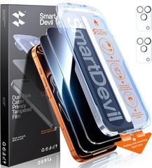 2PCS Privacy Screen Protector & Camera Lens Protectors for iPhone 17 Pro 28° Ant
