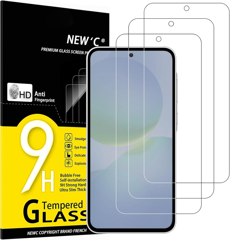 3PCS Screen Protector & Case Friendly for Samsung Galaxy A37 5G Tempered Glass U