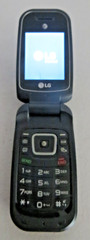 LG B470 -Black AT&T GoPhone Smartphone FLIP PHONE