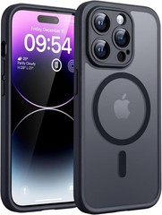 Magnetic for iPhone 14 Pro Case, Upgraded Full Camera Protection, Drop Protectio