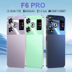2026 New F6 PRO 7.3-inch Large Screen Phone with 16+1TB Global Unlocked 5G Phone