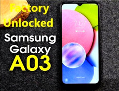 Samsung Galaxy A03s LTE SM-A037U1 Triple-lens – 32GB – Black (Factory Unlocked)
