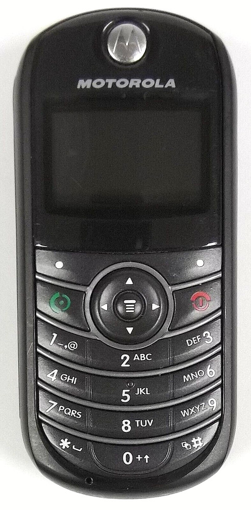 Motorola C series C139 – Black ( AT&T / Cingular ) Cellular Candybar Phone