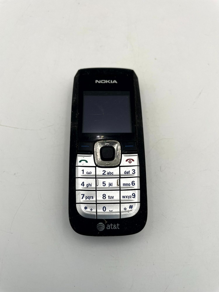 Nokia Bar Cell Phone Black 3MB 1.6″ Color Display Single SIM NEED BATTERIES