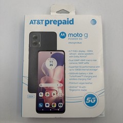 Motorola Moto G Power 5G 2024 AT&T Prepaid 128GB Midnight Blue Smartphone