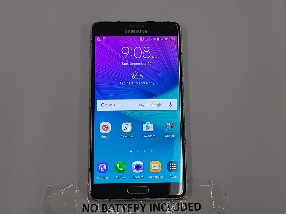 Samsung Galaxy Note 4 (SM-N910A) 32GB (AT&T) Smartphone – Clean IMEI – N422
