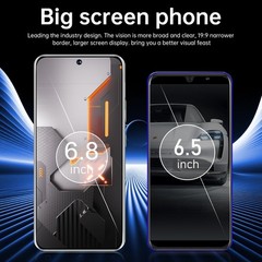 GT10 Pro Smartphone 6.8″ HD Factory Unlocked Android 8+256GB 7800mAh Dual SIM