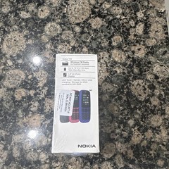 Nokia 105 4th Edition Blue Bar Phone 2G GSM 1.8in 48MB FM Micro USB