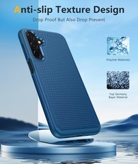 Samsung Galaxy A26-5G Case: Dual Layer Protective Heavy Duty Cell Phone Cover