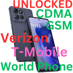 UNLOCKED NEW MOTO G POWER 5G 2025 6.8″ GSM CDMA LTE 128GB ANDROID 15 SMARTPHONE