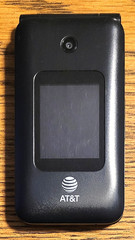 Alcatel Cingular Flip 4 IV U102AA – Black ( AT&T ) 4G VoLTE Cellular Phone -READ