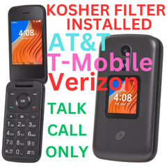 NEW UNLOCKED TCL FLIP 2 GSM LTE KOSHER FILTER, TALK/CALL, ATT TMobile Verizon