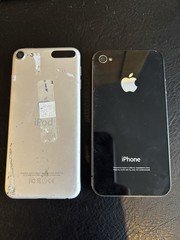Apple iPhone 4 A1349 Black + iPod touch Silver Bundle, 3.5in, 5-7.9MP, GSM