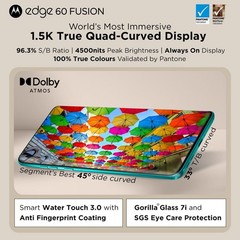 Motorola Edge 60 Fusion | 256GB | 12GB RAM | Blue | Global Version Unlocked