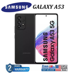 🎉Samsung Galaxy A53 5G SM-A536U -128GB Black (Full Unlocked) Brand New Sealed