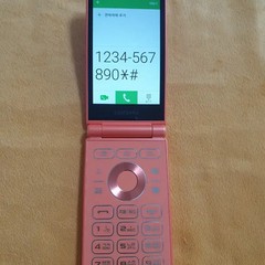 Samsung Galaxy Folder 2 Flip Phone Coral 32 GB Unlocked