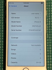 Apple iPhone 8 – 64GB – Gold (Unlocked) A1863 (CDMA + GSM)